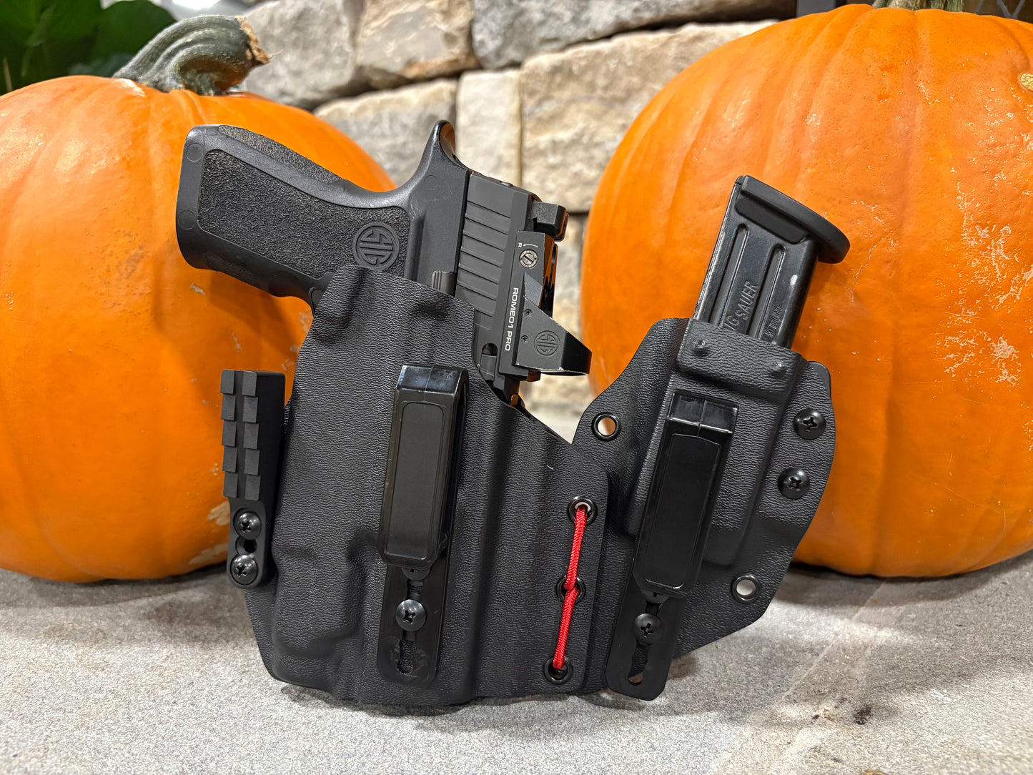 Custom Inside the Waistband with Sidecar (IWB Sidecar) Holster