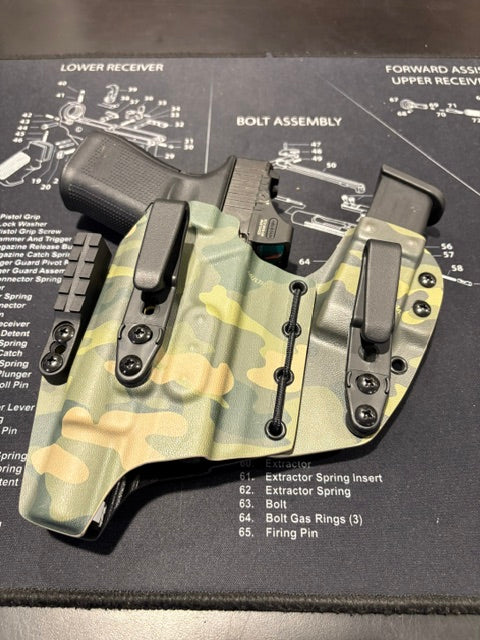 Custom Inside the Waistband with Sidecar (IWB Sidecar) Holster