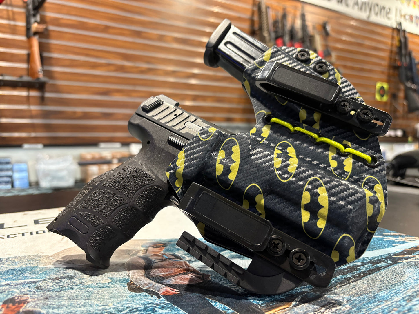 Custom Inside the Waistband with Sidecar (IWB Sidecar) Holster