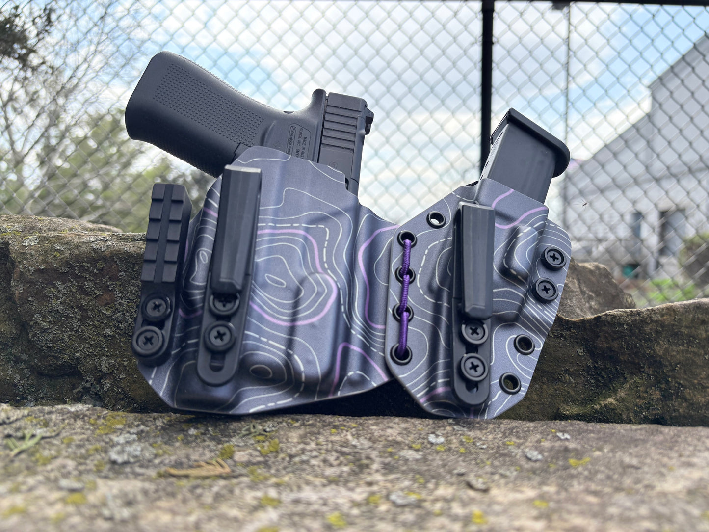 Custom Inside the Waistband with Sidecar (IWB Sidecar) Holster