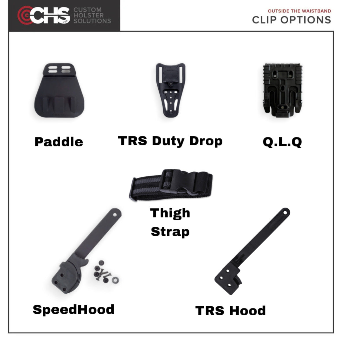 Custom Outside the Waistband (OWB) Holster