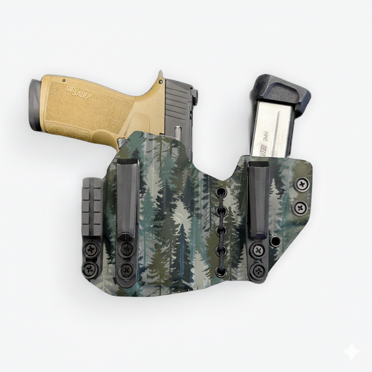 Custom Inside the Waistband with Sidecar (IWB Sidecar) Holster