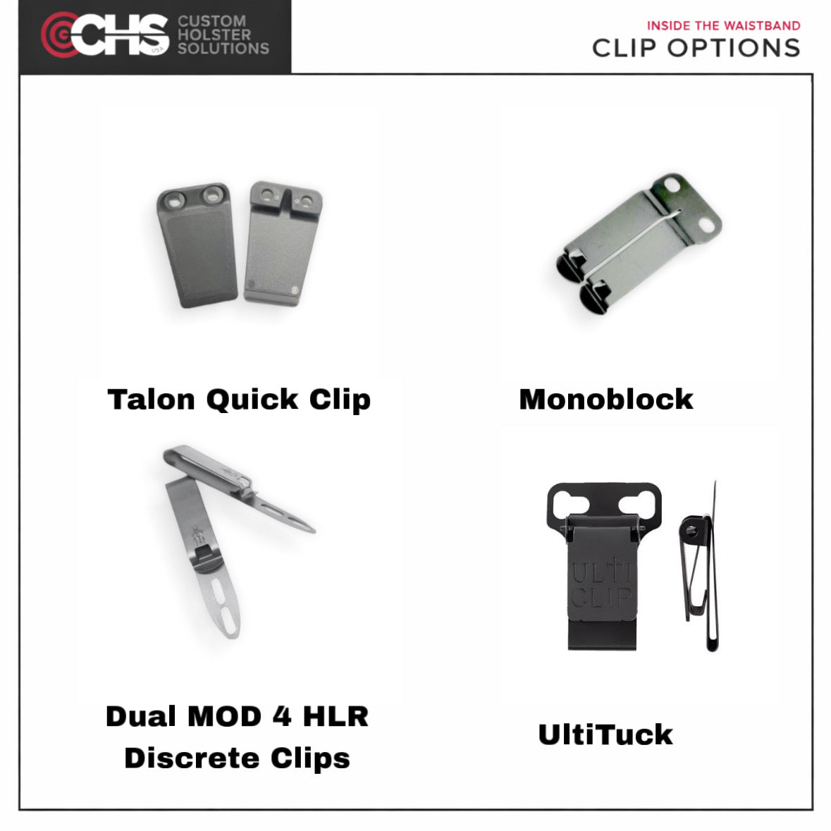 Custom Inside the Waistband (IWB) Holster